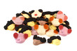 Photo: Animals candies on a white background. Animals candies on a white background.