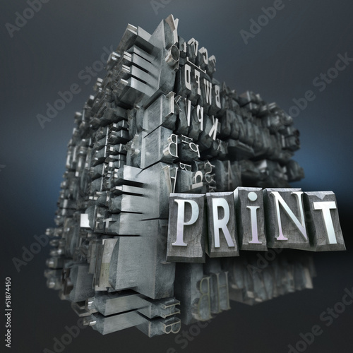 Illustration: Print block Print block