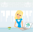 Online Shopping Girl