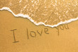 I Love You - Inscription On Th...