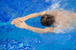 swimming man