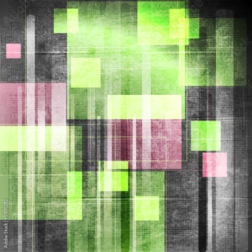 Vector: Colourful grunge tech vector design Colourful grunge tech vector design
