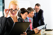 Business - businesspeople have team meeting