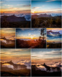 Mountain collage