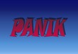 Schriftzug Panik