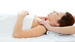 Video: Woman enjoy receiving massage at spa Woman enjoy receiving massage at spa