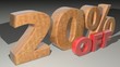 Illustration: 20% Off 20% Off
