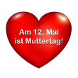 Vector: muttertag am 12. mai muttertag am 12. mai
