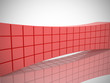 Photo: Abstract geometric shapes from cubes - 3d render Abstract geometric shapes from cubes - 3d render