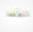 abstract futuristic fade computer technology business background