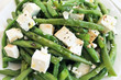 Green beans salad with feta