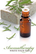Photo: Aromatherapy bottle with rosemary and soap bar Aromatherapy bottle with rosemary and soap bar