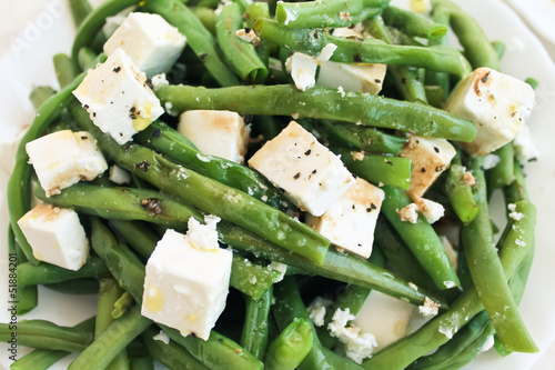 Photo: Green beans salad with feta Green beans salad with feta