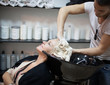 Woman Washing Hair