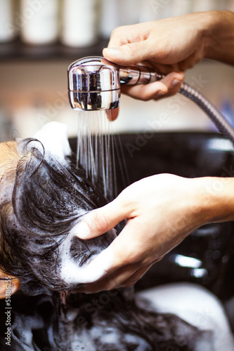 Photo: Hair Washing Hair Washing