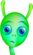 Gloomy Green Alien