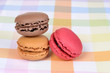 Photo: closeup of macaroons cookies closeup of macaroons cookies