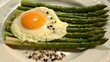 asparagus bismarck style