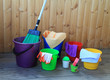 Equipment for cleaning in the house