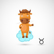 Vektor: Zodiac signs - Taurus vector Illustration Zodiac signs - Taurus vector Illustration