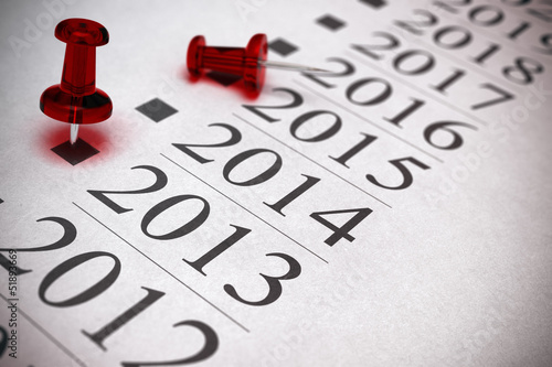 Illustration: Year 2014 Two Thousand and Thirteen. Year 2014 Two Thousand and Thirteen.