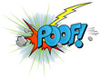 Poof - Comic Expression Vector Text