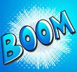 Boom - Comic Expression Vector Text