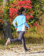 dynamische Joggerin