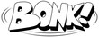 Bonk - Comic Expression Vector Text