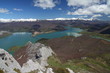 Montañas, Embalse de Riaño y Pico Espigüete desde el Pico Gilbo.