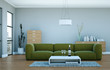 Illustration: Wohndesign - modernes Wohnzimmer Wohndesign - modernes Wohnzimmer