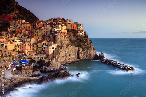 Photo: Village de Manarola: Cinque Terre Spezia Village de Manarola: Cinque Terre Spezia