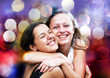 Students girls having fun