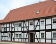 saniertes Fachwerkhaus in Oranienbaum