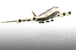 Modernes Großraumflugzeug
