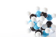 Foto: molecular model molecular model