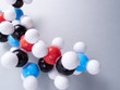 Foto: molecular model molecular model