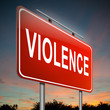 Violence concept.