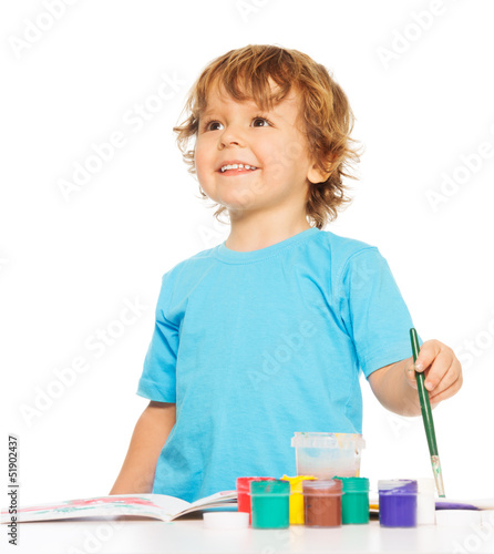 Photo: Excitement in painting Excitement in painting