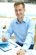 Confident businessman