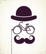 Gentlemen with Bicycle eyeglass