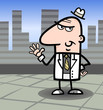 Vector: businessman in suit cartoon illustration businessman in suit cartoon illustration