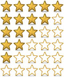 Illustration: Star rating Star rating