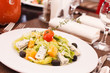 Foto: salad with cheese and orange salad with cheese and orange