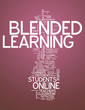 Illustration: Word Cloud "Blended Learning" Word Cloud "Blended Learning"