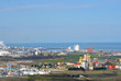 calais et son port vu du ciel