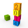 colored cubes