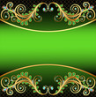 background with jewels and ornaments stripe for text