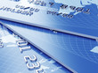 Credit card stack background