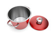 Red cooking pot
